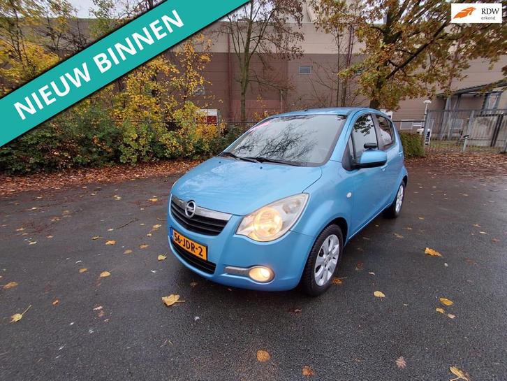 Opel Agila 1.2 Enjoy fijne hoge instap en top onder houden, Auto's, Opel, Bedrijf, Te koop, Agila, ABS, Airbags, Airconditioning
