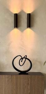 Luxury Lifestyle Home  Ornament LIVAY zwart 38x13x36 cm, Ophalen of Verzenden, Nieuw