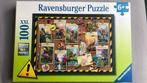 Puzzel 100 xl puzzel collectie dinosauriers, Ophalen of Verzenden, Meer dan 50 stukjes, Zo goed als nieuw, 6 jaar of ouder