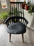 Kartell Comback Chair Patricia Urquiola zwart houten poten, Gebruikt, Zwart, Ophalen, Hout