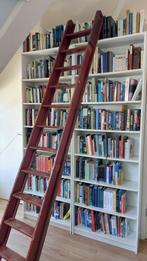 Antieke houten ladder, Ophalen, Gebruikt, Ladder, 2 tot 4 meter