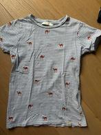 T-shirt blauwwit met kameel Maat 146-152 Sissy Boy, Ophalen of Verzenden, Zo goed als nieuw, Meisje, Shirt of Longsleeve
