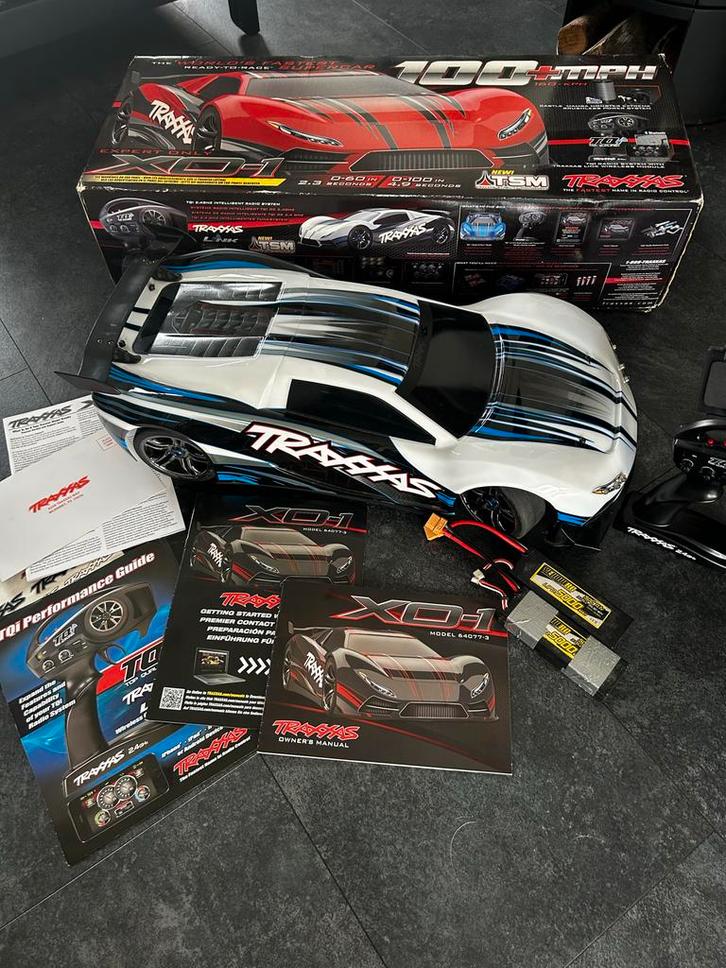 Traxxas XO-1 - Zo goed als nieuw!, Hobby en Vrije tijd, Modelbouw | Auto's en Voertuigen, Zo goed als nieuw, Auto, Groter dan 1:32