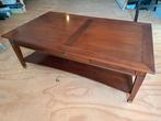 Kersenhouten salontafel met lades en uittrekbladen, Ophalen, Gebruikt, 100 tot 150 cm, Klassiek