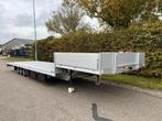 HSU BE Oplegger , Aluminium , Semi dieplader , 3990KG laden, Stof, Zwart, Overige brandstoffen, Origineel Nederlands