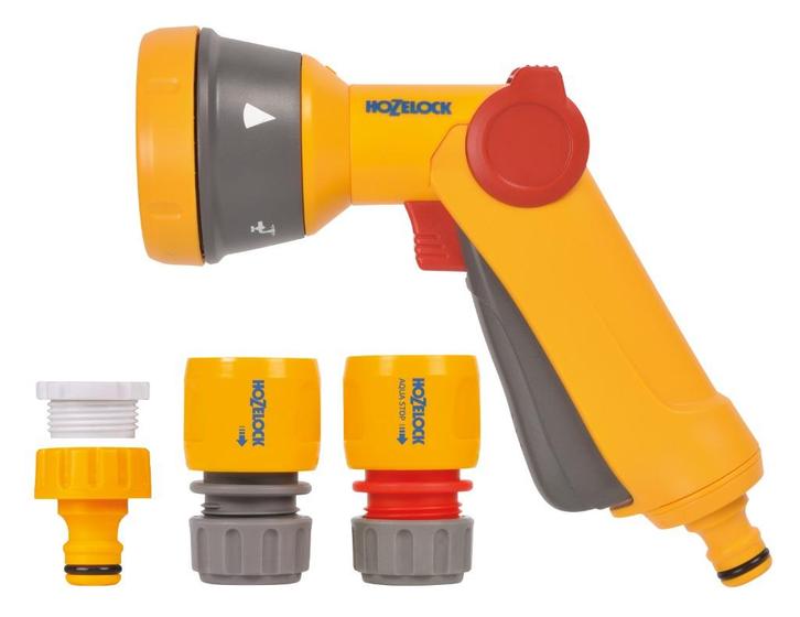 Hozelock Multi-Spraygun startset Ø 12,5 mm, Tuin en Terras, Tuinslangen, Nieuw, Tuinslang, Ophalen of Verzenden
