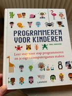 Programmeren voor Kinderen - Nieuwstaat!, Boeken, Ophalen of Verzenden, Zo goed als nieuw, Programmeertaal of Theorie