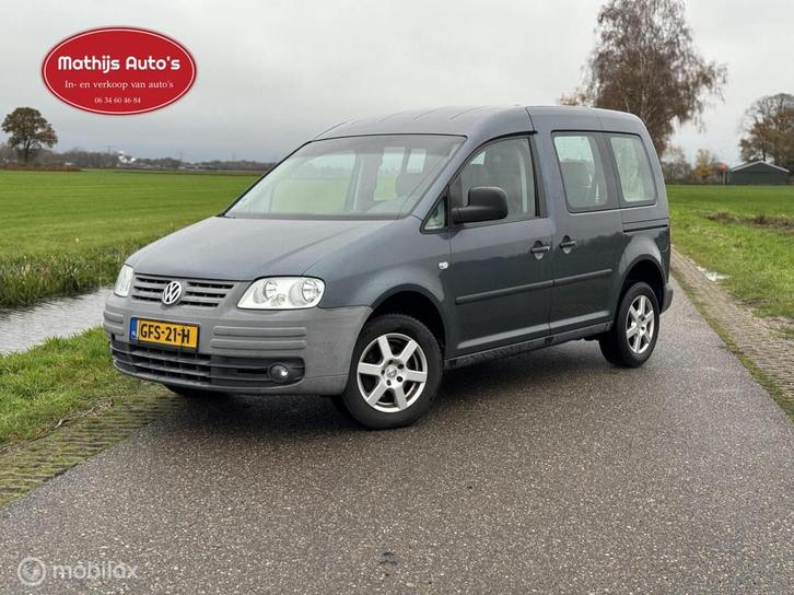 Volkswagen Caddy Combi 1.6 Comfortline 7p., Auto's, Volkswagen, Bedrijf, Te koop, Caddy Combi, ABS, Airbags, Airconditioning, Alarm
