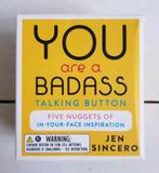 You are a badass talking button, Ophalen of Verzenden, Zo goed als nieuw, Overige onderwerpen