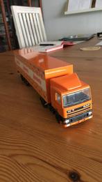 Daf 95 400 Ati truck met oplegger “Appelsientje”, Ophalen of Verzenden, Bus of Vrachtwagen, Zo goed als nieuw, Lion Toys