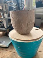 Gipsen mal voor grote bloempot, Hobby en Vrije tijd, Pottenbakken, Ophalen, Gebruikt