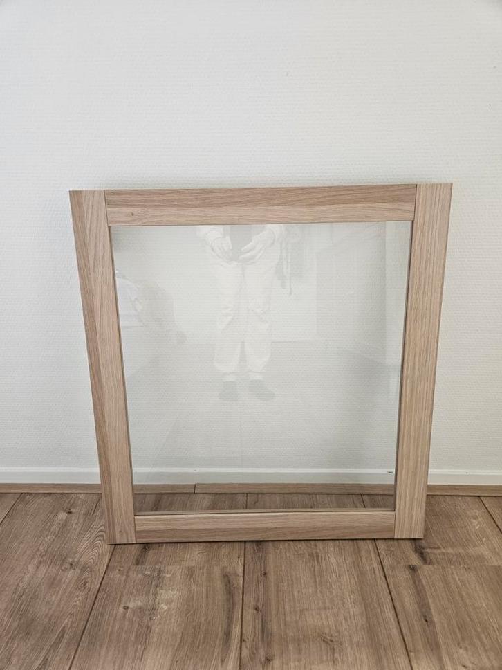 Nieuw: Ikea Besta vitrinedeur met scharnieren, Huis en Inrichting, Keuken | Keukenelementen, Nieuw, Minder dan 100 cm, 50 tot 100 cm