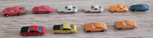 N-spoor, set van 10 sportauto's, oa. Porsche en Opel, Hobby en Vrije tijd, Modeltreinen | N-Spoor, Nieuw, Overige typen, Gelijkstroom of Wisselstroom