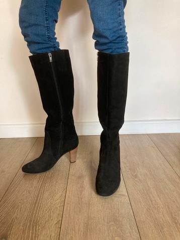 Suede laarzen zwart dames mt 38 beschikbaar voor biedingen