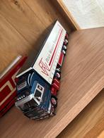 Tekno scania 143 pwt, Hobby en Vrije tijd, Modelauto's | 1:50, Ophalen of Verzenden, Zo goed als nieuw, Bus of Vrachtwagen, Tekno