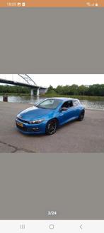 Mooie Bordaux blauw metallic Scirocco 2.0 TSI  2009, 65 €/maand, 1273 kg, 4 cilinders, 1984 cc