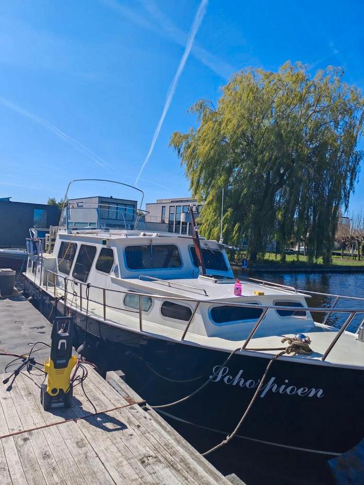 Faber kruiser, Watersport en Boten, Motorboten en Motorjachten, Staal, Diesel, 50 pk of meer, Ophalen