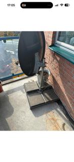 Schotel antenne SAB + satelliet ontvanger kastje SAB, Ophalen of Verzenden, Zo goed als nieuw, Overige merken