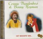 Conny VandenBos  & Benny Neyman Het Mooiste van ..., Cd's en Dvd's, Cd's | Nederlandstalig, Verzenden, Zo goed als nieuw, Levenslied of Smartlap