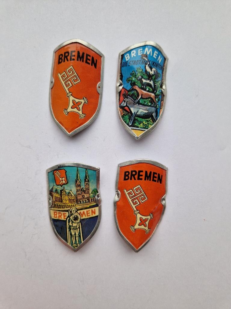 gebruikte Wandelstokemblemen Duitsland / Bremen (11), Verzamelen, Speldjes, Pins en Buttons, Ophalen of Verzenden, Gebruikt, Stad of Land