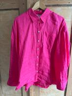 Cotton Club Linnen Blouse Felroze XL - Zo goed als nieuw!, Kleding | Dames, Ophalen of Verzenden, Zo goed als nieuw, Maat 46/48 (XL) of groter
