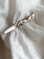 Propeller luchtvaart modelbouw broche speld zilver 925 klm, Gebruikt, Ophalen of Verzenden