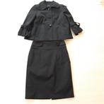 TAIFUN zwart, feestelijk mantelpak, rok en jasje, maat 38, Kleding | Dames, Maat 38/40 (M), Kostuum of Pak, Verzenden, Zwart