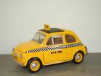 Fiat 500 N.Y.C. Taxi - Bburago 1:16, Italie, Auto, Verzenden, Zo goed als nieuw