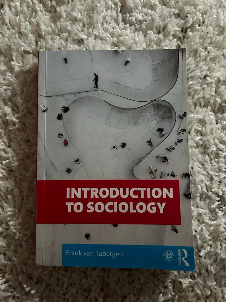 Introduction to Sociology - Frank van Tubergen, Ophalen of Verzenden, Gamma, Zo goed als nieuw, HBO