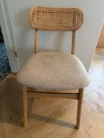 Sklum eetkamerstoel rotan Leivel, Huis en Inrichting, Stoelen, Ophalen, Gebruikt, Bruin, Eén