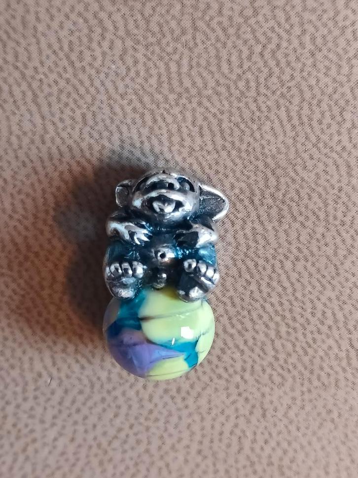 Trollbeads Babytrol (61721), Sieraden, Tassen en Uiterlijk, Bedels, Zo goed als nieuw, Trollbeads, Zilver, 1 bedel, Ophalen of Verzenden