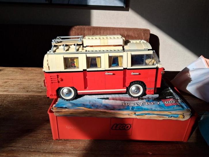 Lego 10220 Creator VW Bus / Volkswagen T1 Camper Van, Kinderen en Baby's, Speelgoed | Duplo en Lego, Gebruikt, Lego, Losse stenen