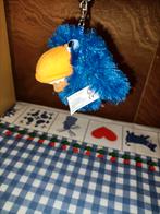Croky sleutelhanger knuffeltje blauw 9 cm, Ophalen of Verzenden, Zo goed als nieuw