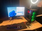 Hele gaming setup Rtx 3070 (monitor/pc/muis/toetsenbord/cam), Computers en Software, Desktop Pc's, Ophalen, 32 GB, Zelf gebouwde pc