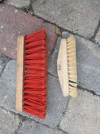 Luiwagen Schrobborstel Compleet 23 Cm Borstel 130 Cm Steel, Ophalen, Bezem of Borstel