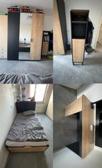 Bed + boekenkast + kledingkast + bureau set, Ophalen, Zo goed als nieuw