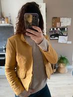 Amelie&Amelie Suède Jasje Mosterdgeel Maat XL, Geel, Maat 42/44 (L), Ophalen of Verzenden, Zo goed als nieuw