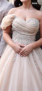 Trouwjurk / gala jurk, Kleding | Dames, Trouwkleding en Trouwaccessoires, Ophalen, Trouwjurk, Yesim gelinlik, Beige
