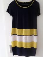 Jurk nieuw zomer blauw met linnen baan M, Kleding | Dames, Jurken, Ophalen of Verzenden, Nieuw, Blauw, Onder de knie