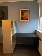 Bureau met kastjes - compact en praktisch!, Huis en Inrichting, Bureaus, Ophalen, Gebruikt, Bureau