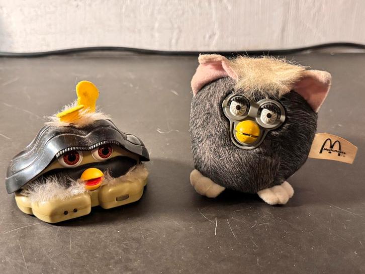 Happy Meal Furby's - Set van 2, Verzamelen, Poppetjes en Figuurtjes, Gebruikt, Ophalen of Verzenden