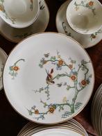 Supermooi eet/koffieservies Cerabel heel fijn decor vogels, Ophalen, Zo goed als nieuw, Porselein, Overige stijlen