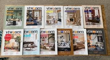 Stapel vtwonen inspiratie verhuizing verbouwing woonbladen beschikbaar voor biedingen