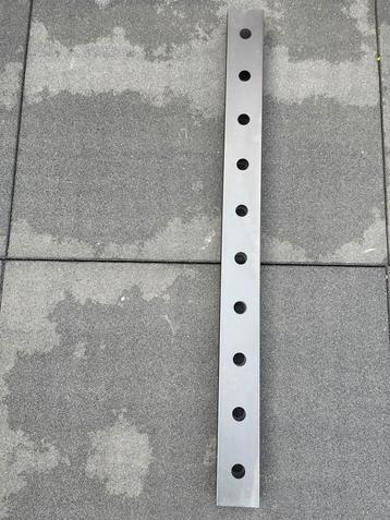 Wijnlat voor 12 flessen - 152,5 cm - Zwart staal beschikbaar voor biedingen