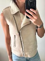 Bodywarmer Mango teddy gevoerd maat S, Kleding | Dames, Bodywarmers, Mango, Beige, Ophalen of Verzenden, Zo goed als nieuw