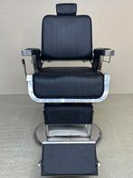 Vintage Barbierstoel barberstoel barber chair, Huis en Inrichting, Gebruikt, Ophalen of Verzenden, Metaal, Eén