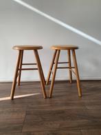 Vintage kruk(ken) beukenhout, Ophalen, Gebruikt, Twee, Overige kleuren