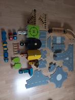Te koop Ikea wegen en houten trein met houten rails enz, Kinderen en Baby's, Speelgoed | Houten speelgoed, Ophalen of Verzenden