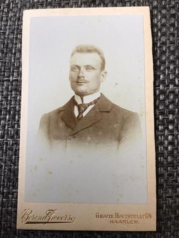 CDV, Man, Berend Zweers, Haarlem, Carte de Visite beschikbaar voor biedingen