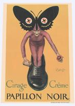 Leonetto Cappiello Cirage crème Papillon Poster Print, Verzamelen, Merken en Reclamevoorwerpen, Verzenden, Nieuw, Reclamebord